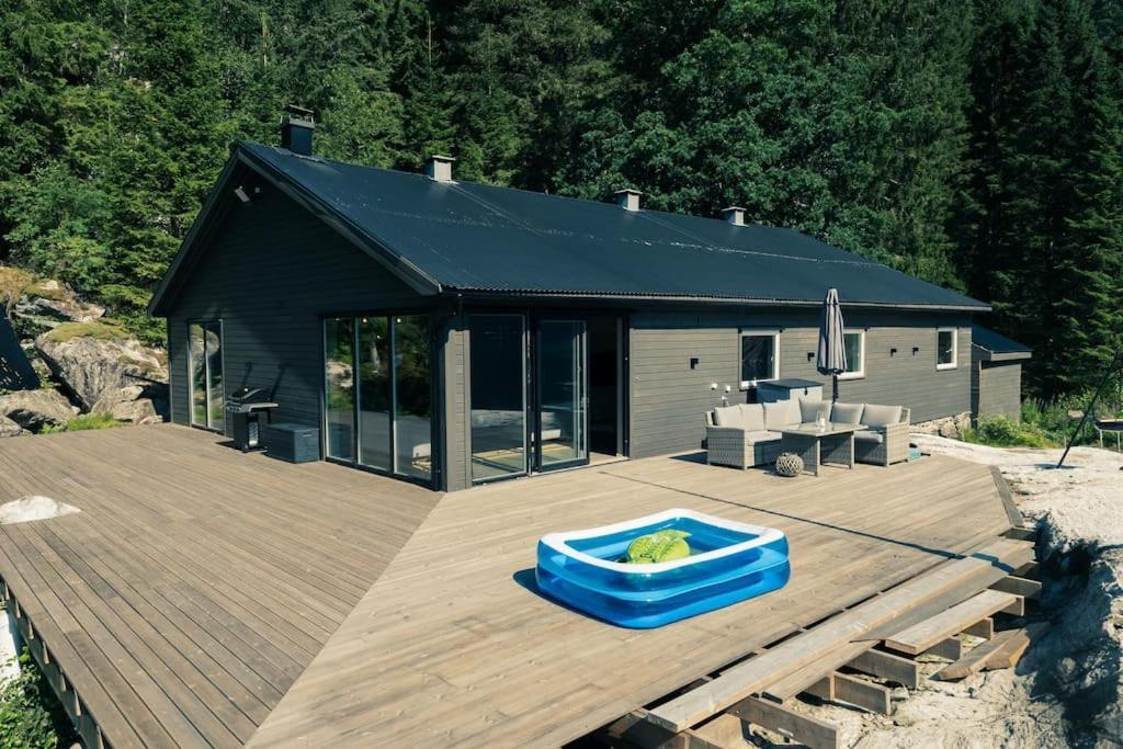 Modalen Fjord Cottage Mo (Hordaland) Экстерьер фото