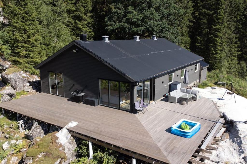 Modalen Fjord Cottage Mo (Hordaland) Экстерьер фото