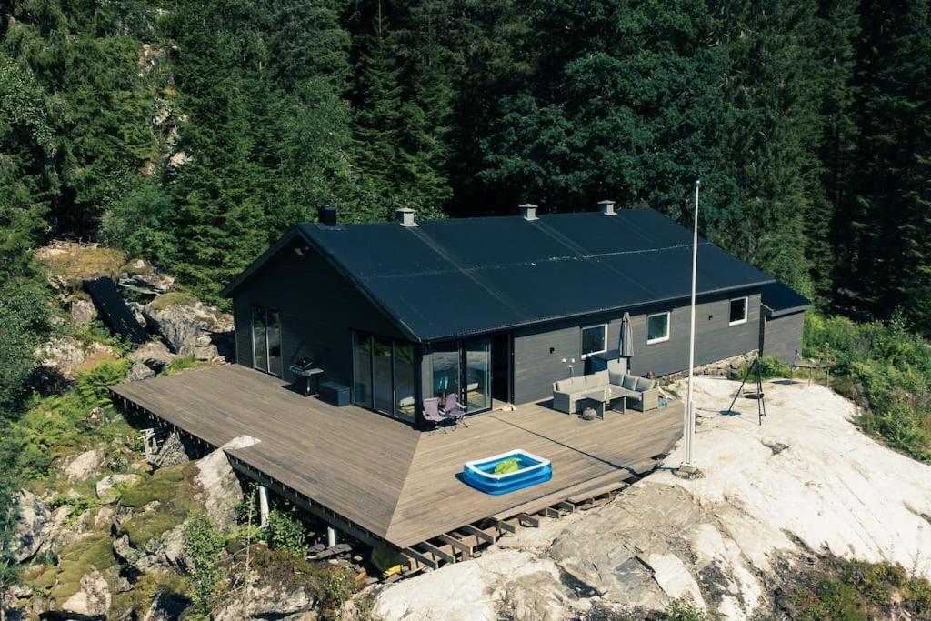 Modalen Fjord Cottage Mo (Hordaland) Экстерьер фото